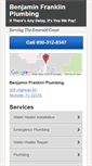Mobile Screenshot of benjaminfranklinemeraldcoast.com